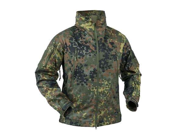 HELIKON GUNFIGHTER Jacket Shark Skin - Flecktarn