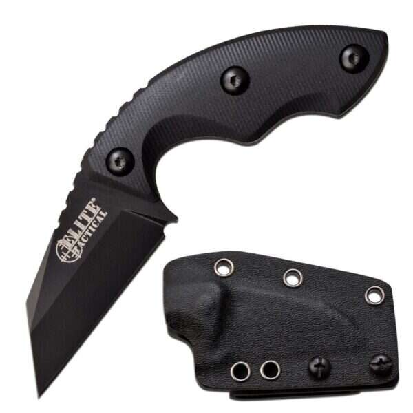 Elite Tactical - FIX010 - Sidearm Kniv med fast blad
