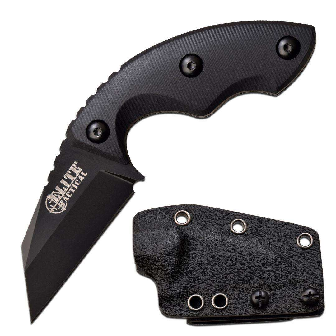 Elite Tactical - FIX010 - Sidearm Kniv med fast blad