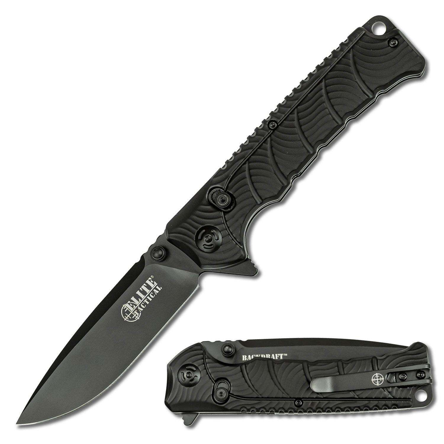 Elite Tactical - FDR011BK - Backdraft Fällkniv