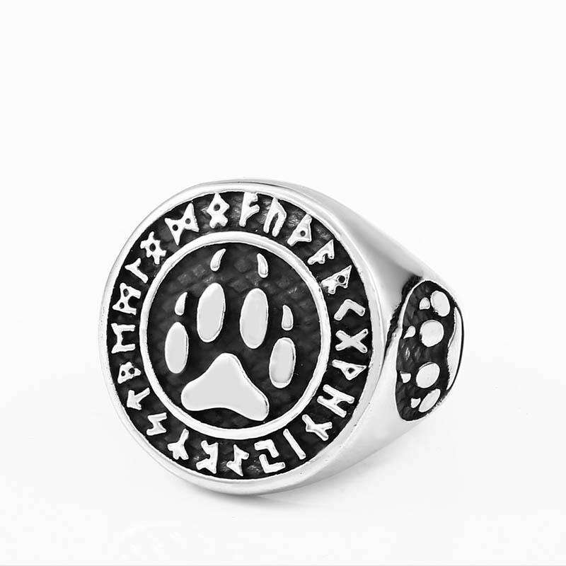 Ring - Nordisk mytologi - Klackring med Vargtass