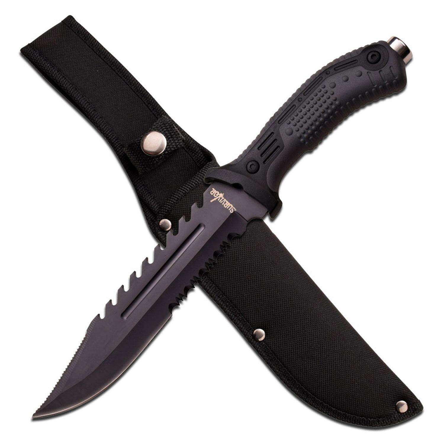 SURVIVOR - 793BK - Jaktkniv - överlevnadskniv