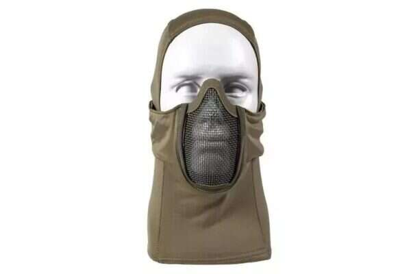 GFC Tactical - Balaclava med mask - Oliv