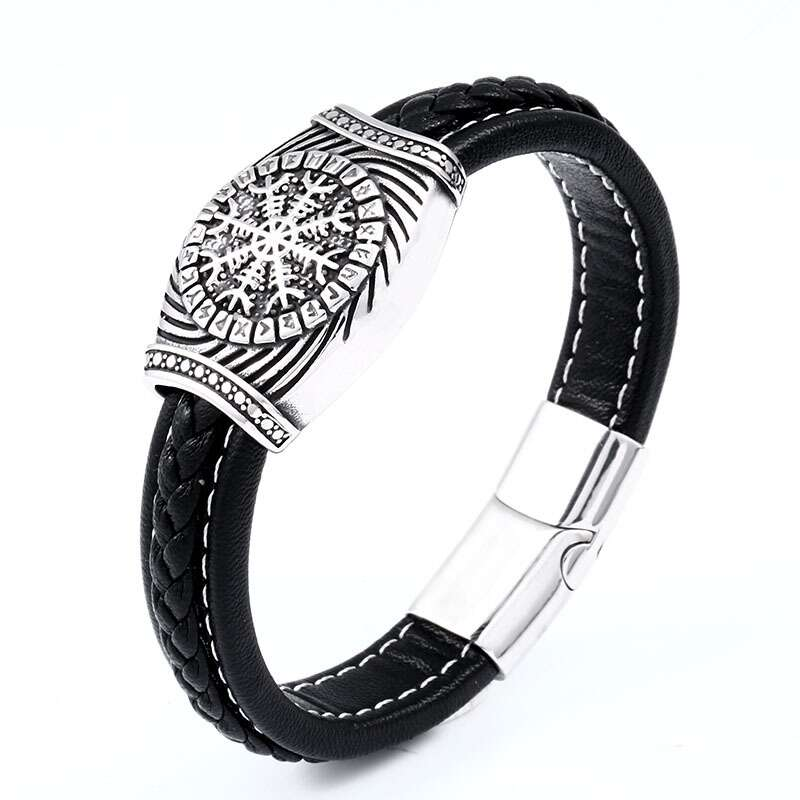 Armband - Nordisk mytologi - Skräckhjälmen med runor