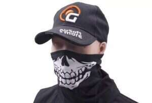 GFC Tactical - Termoaktiv Ansiktsmask med tryck - Svart - M/L