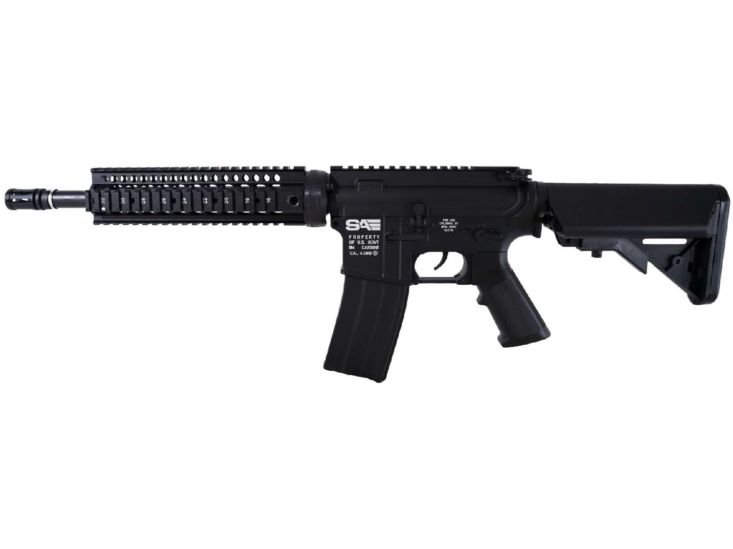 Airgun replica - Swiss Arms FN Herstal M4 RAS - Co2 - 4.5mm - NBB