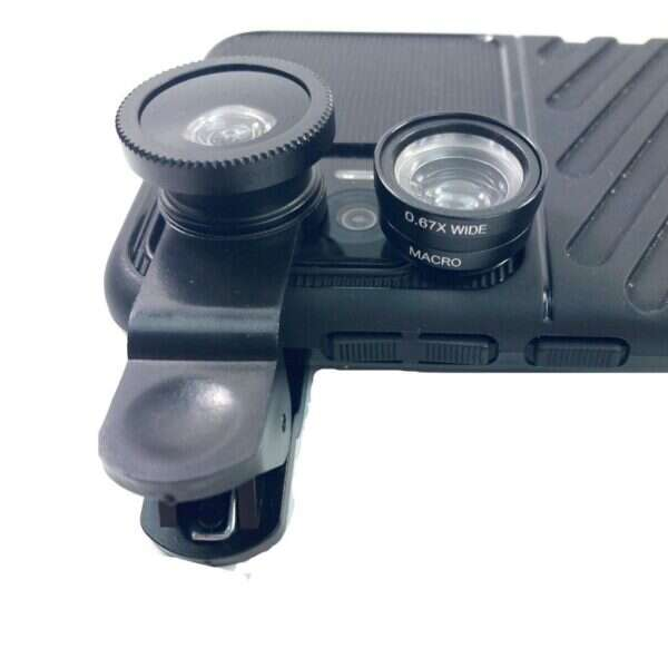 Universal clip lens 3 in 1