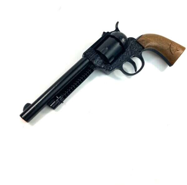 Knallpulver - Cowboyrevolver Frontier svart 12 Skott