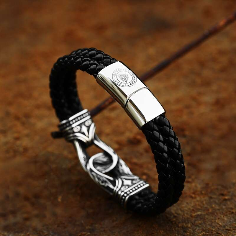 Armband - Nordisk mytologi - Länk med Valknut