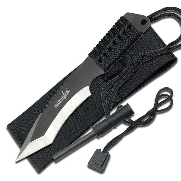 SURVIVOR - Jaktkniv - överlevnadskniv