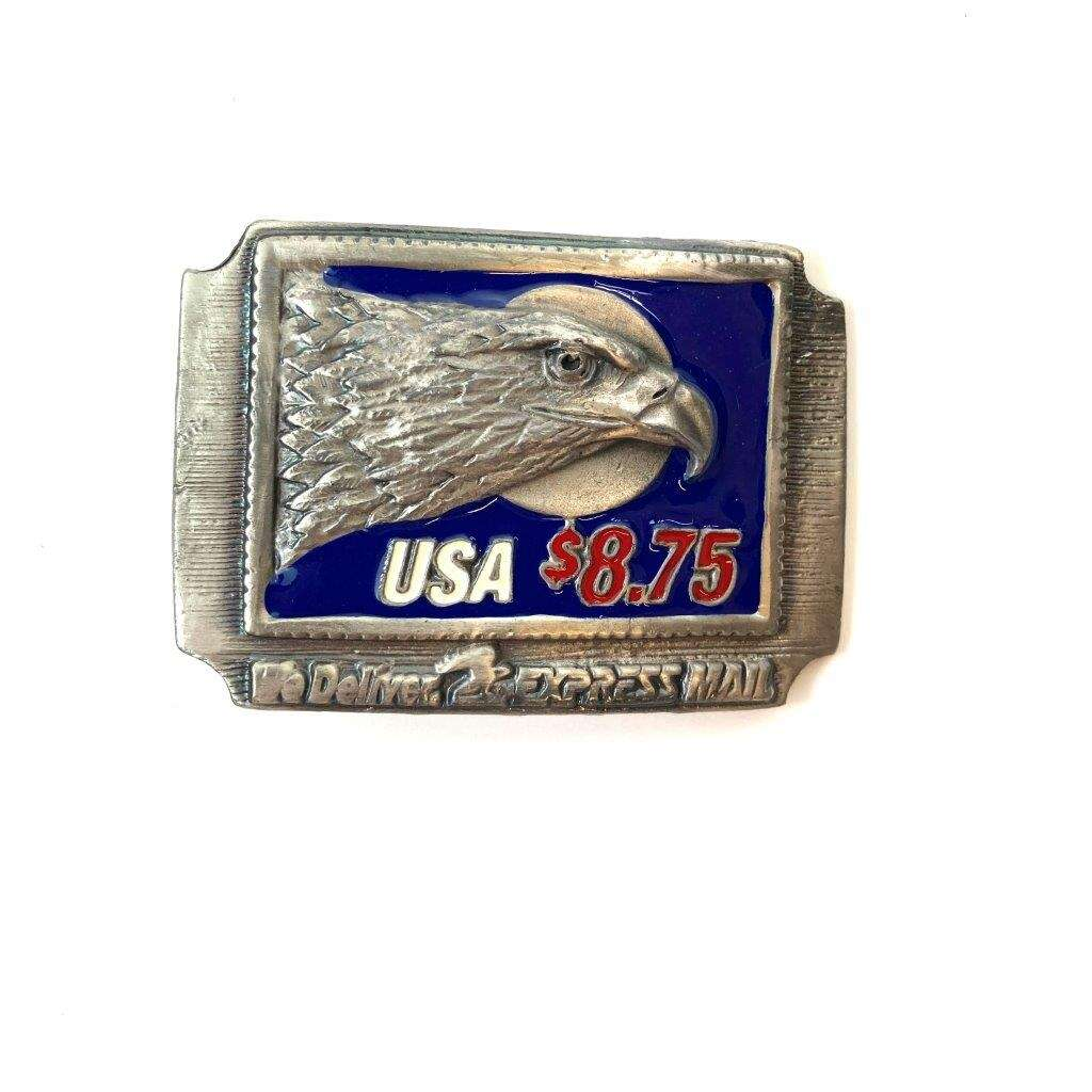 Bältesspänne - American eagle blue
