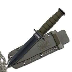 MTech USA MT-632DGN TACTICAL FIXED BLADE KNIFE 6" OVERALL