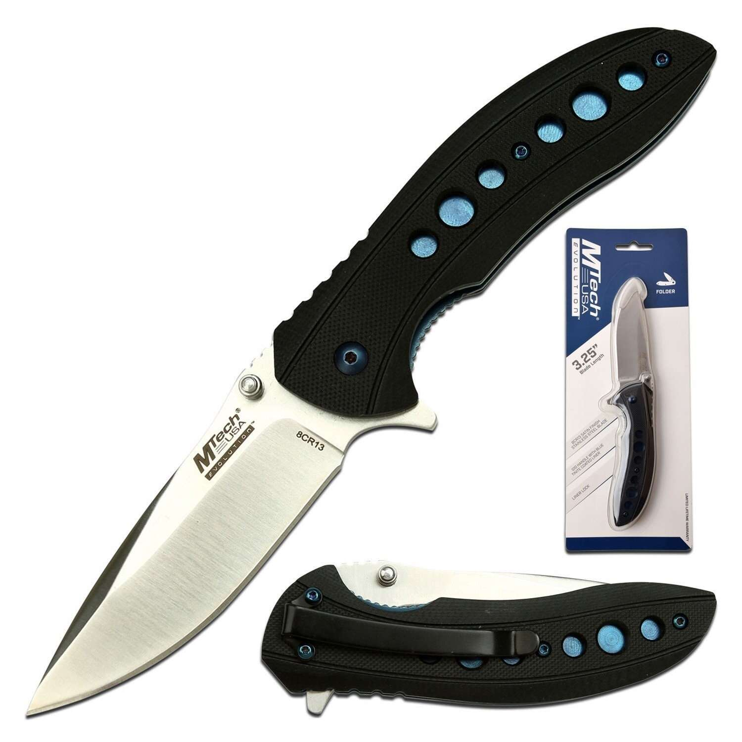 MTech Evolution - FDR010-BK - Folding Knife