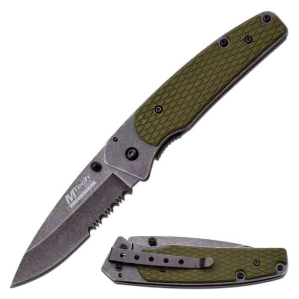 MTech Evolution - MTE-A008-GN - ASSISTED FOLDING KNIFE