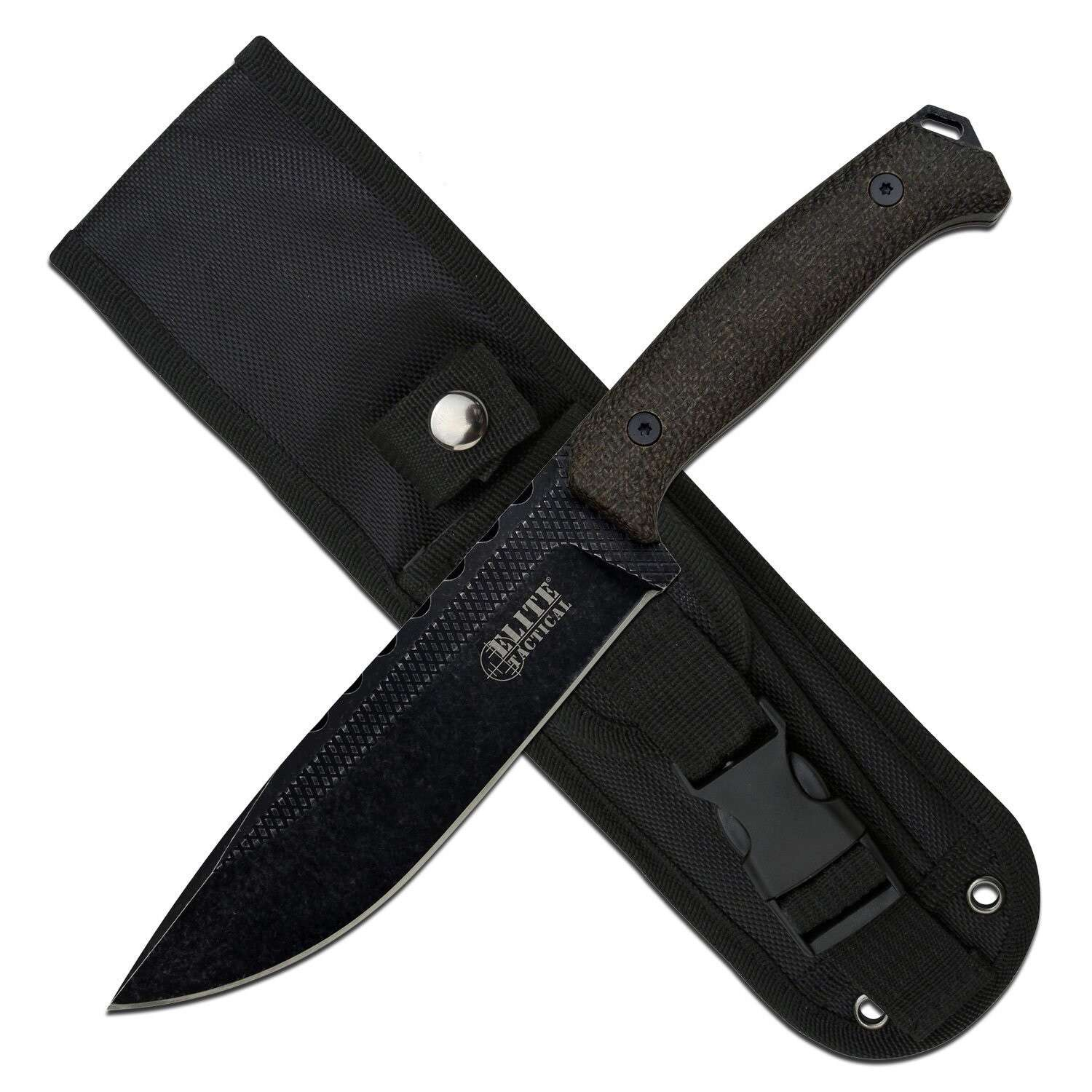 Elite Tactical - ET-FIX002L-DSW - Jaktkniv/överlevnadskniv