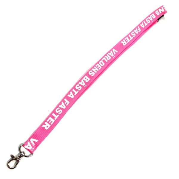 Nyckelband Faster rosa