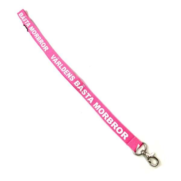 Nyckelband Morbror rosa