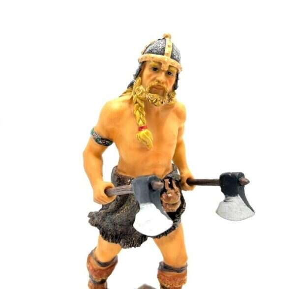 Viking Krigare med yxor