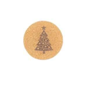 Glasunderlägg - Julgran