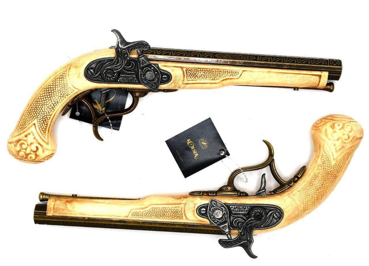 Kolser - Replika - 1780 - Fransk Slaglås pistol