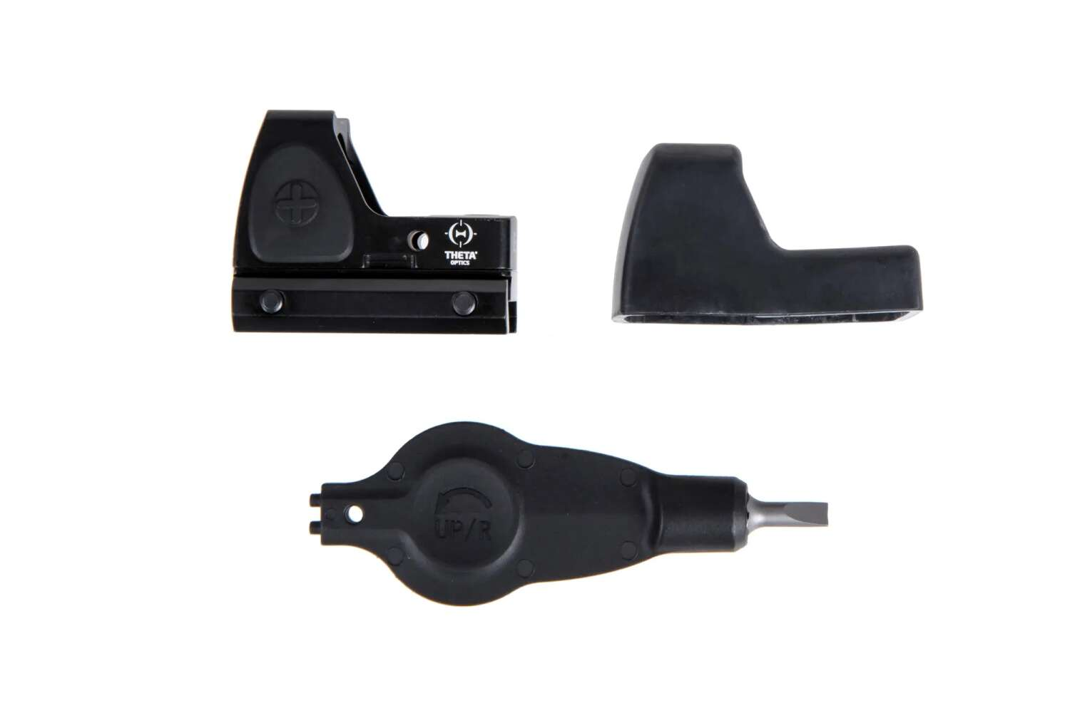 Theta Optics - Red Dot Sight Rugged Mini Reflex - Black