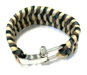 Armband av Paracord - Desert camo