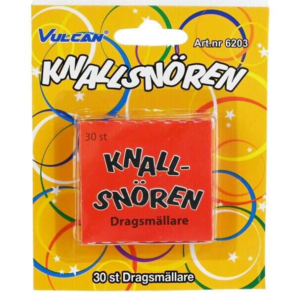 Knallsnören - dragsmällare - 30 st