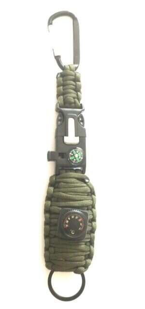 ParaCord överlevnadskit 5007 - 24 delar - grön