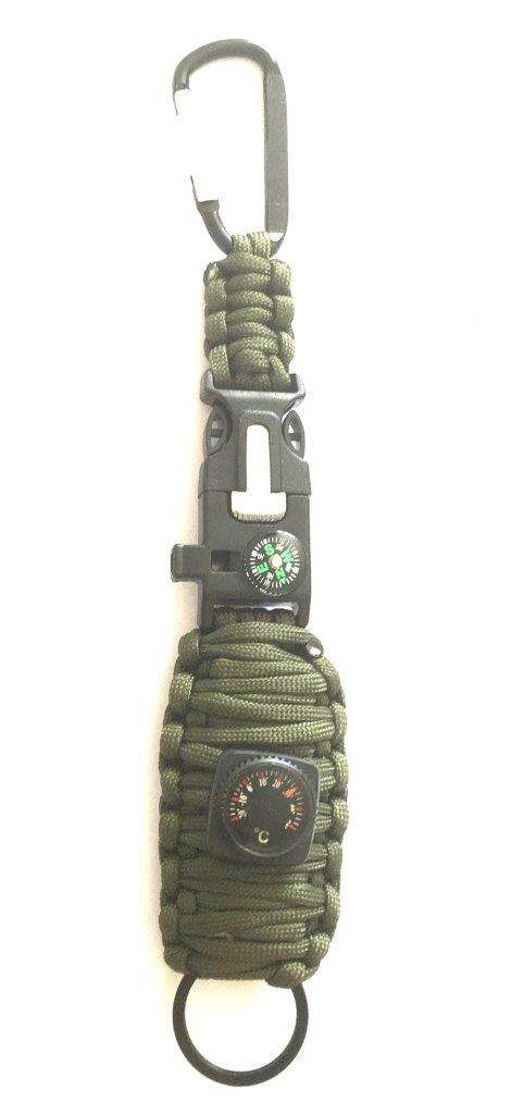 ParaCord överlevnadskit 5007 - 24 delar - grön