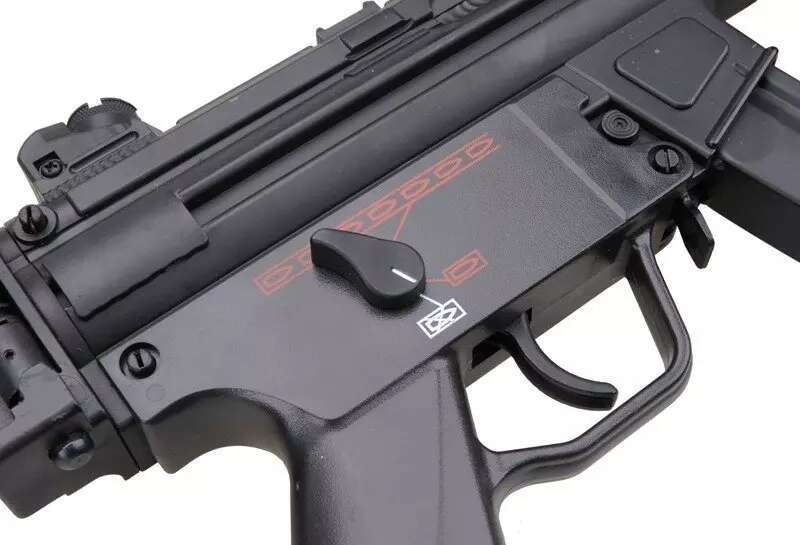 JG - SMG Replika - JG203 SMG replika - Elektrisk - 6MM Airsoft