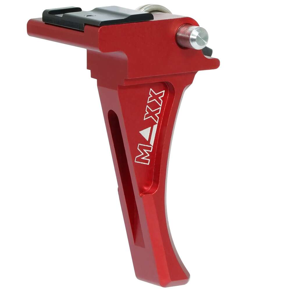 CNC Aluminum Advanced Speed Trigger (Style D) (Red) for EVO