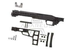 ML MLC-S2 Tactical Kit Chassis with Folding Stock for VSR - Black