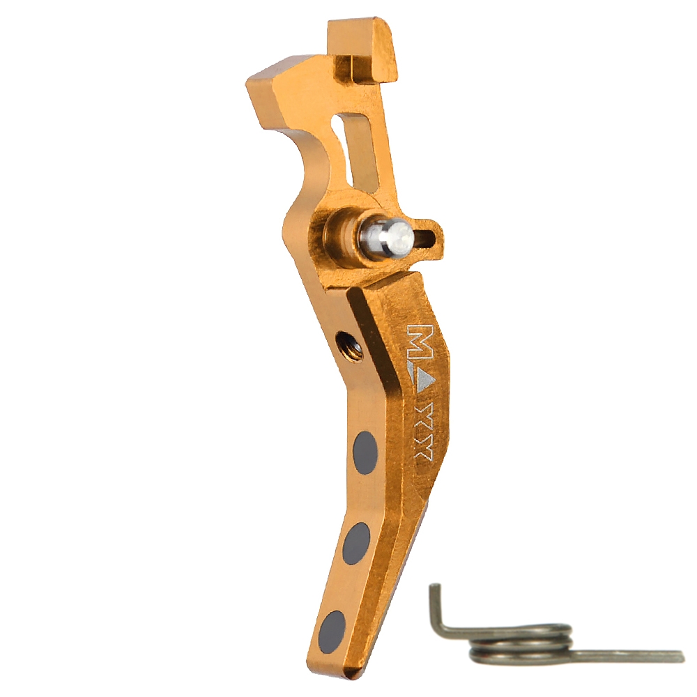 CNC Aluminum Advanced Trigger (Style C) (Dark Earth) for M16 AEG Series