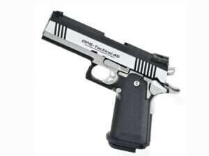 TM GBB gas pistol Hi-Capa 4.3 Custom - Silver (Dual Stainless)
