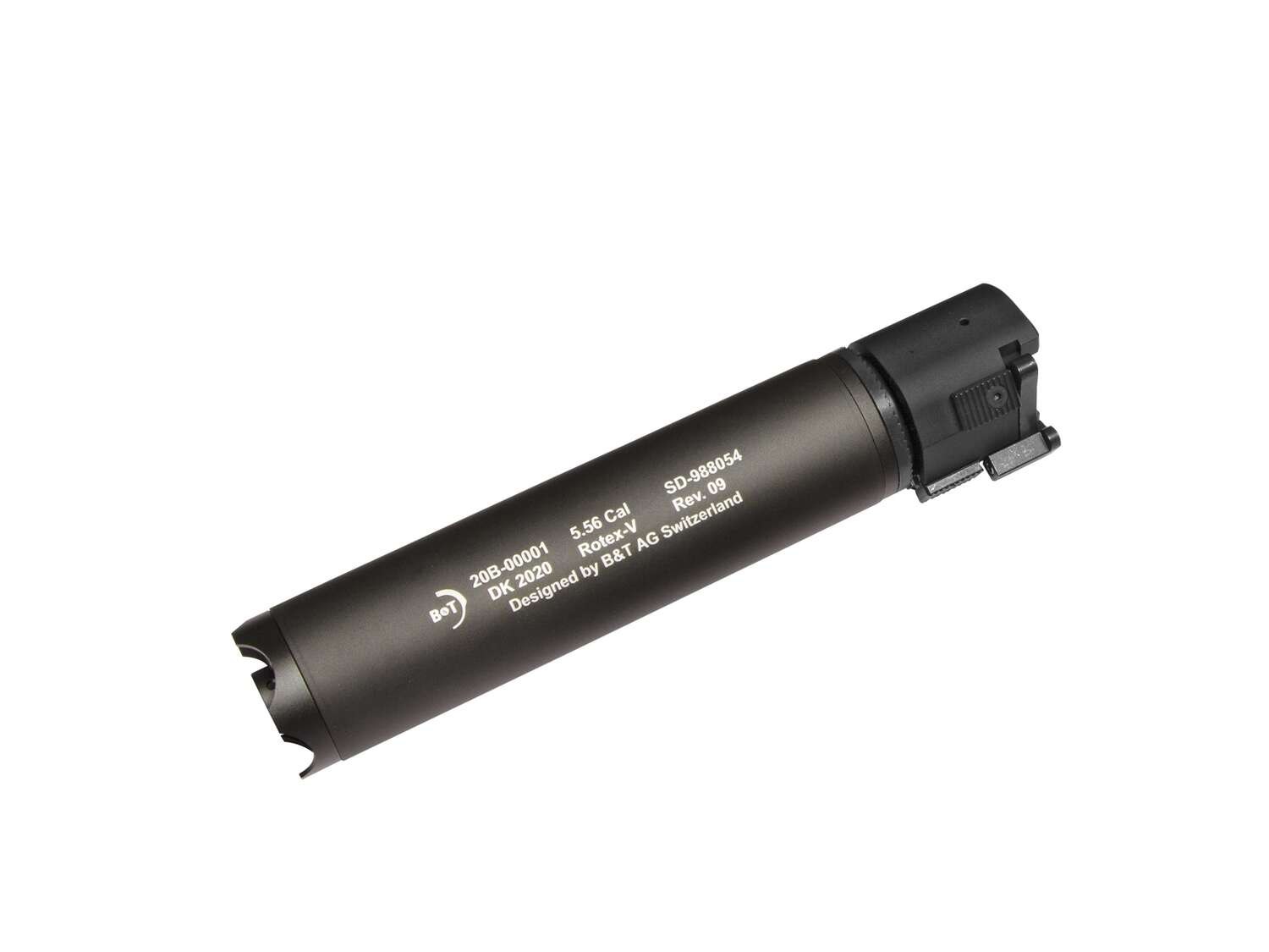 ASG QD Supressor B a T Rotex-V 197 x 39mm - Grey