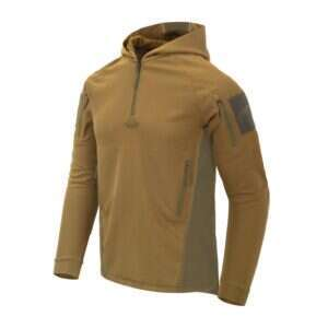 HELIKON RANGE HOODIE TopCool - Coyote/Adaptive Green