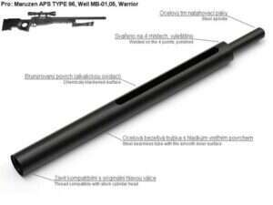 Steel cylinder for Well MB 01, 05, 08...