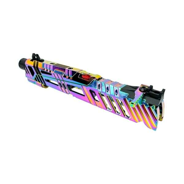 CTM CNC Aluminum Slide SUPERLINE Split Slide TM Hi-Capa 4.3 - Chameleon (Electroplated)