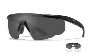 Goggles SABER ADVANCED Smoke Grey plus Clear Lens/Matte black frame