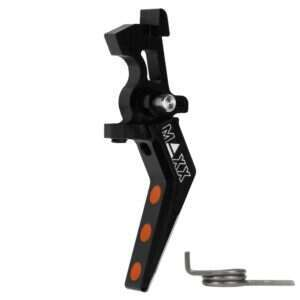 CNC Aluminum Advanced Speed Trigger (Style A) (Black) for M16 AEG Series