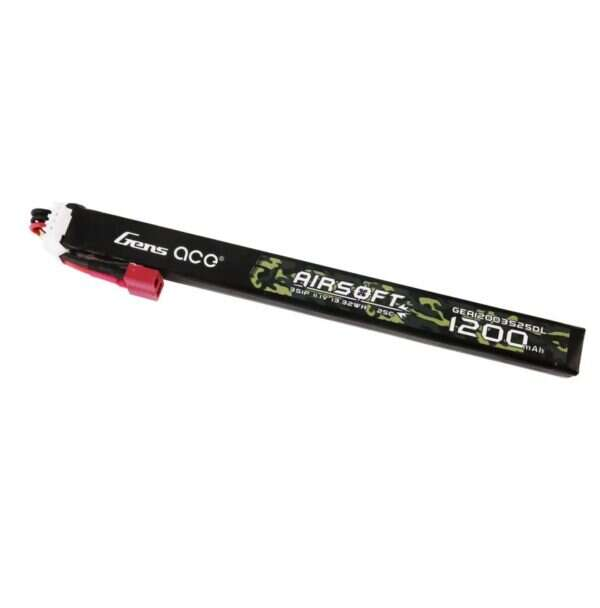 Gens ACE Li-Pol Battery 11.1V 1200mAh, 25C, T-Dean - Stick