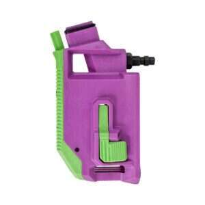 CTM Hi-Capa HPA M4 AEG Magazine 90° Angled Adapter - Purple / Green