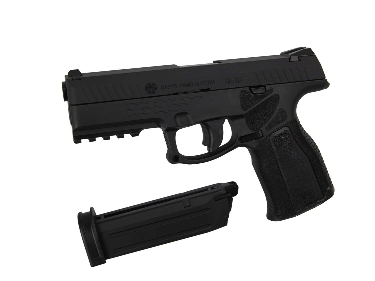 ASG STEYR L9-A2 GBB CO2 Pistol - Black