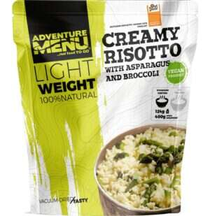 Lightweight Creamy risotto with asparagus and broccoli (VEGAN) 400g