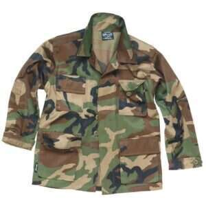 Children Shirt U.S. BDU Field typewoodland