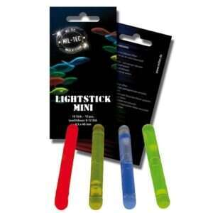 MIL-TEC MINI Lightstick 4 cm, 10 Pieces - Yellow
