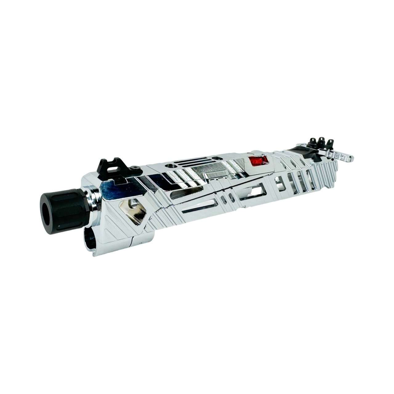 CTM CNC Aluminum Slide SUPERLINE Split Slide TM Hi-Capa 4.3 - Chrome (Electroplated)