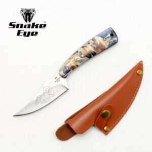 Snake Eye Tactical Fixed Blade HK-2830BR Hunting Knife - HK-2830BR