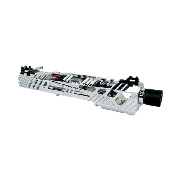 CTM CNC Aluminum Slide SUPERLINE Split Slide TM Hi-Capa 5.1 - Chrome (Electroplated)