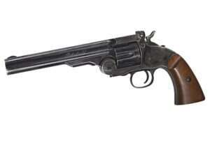 ASG Schofield 6" Gas Revolver - Black / Wood Imitation